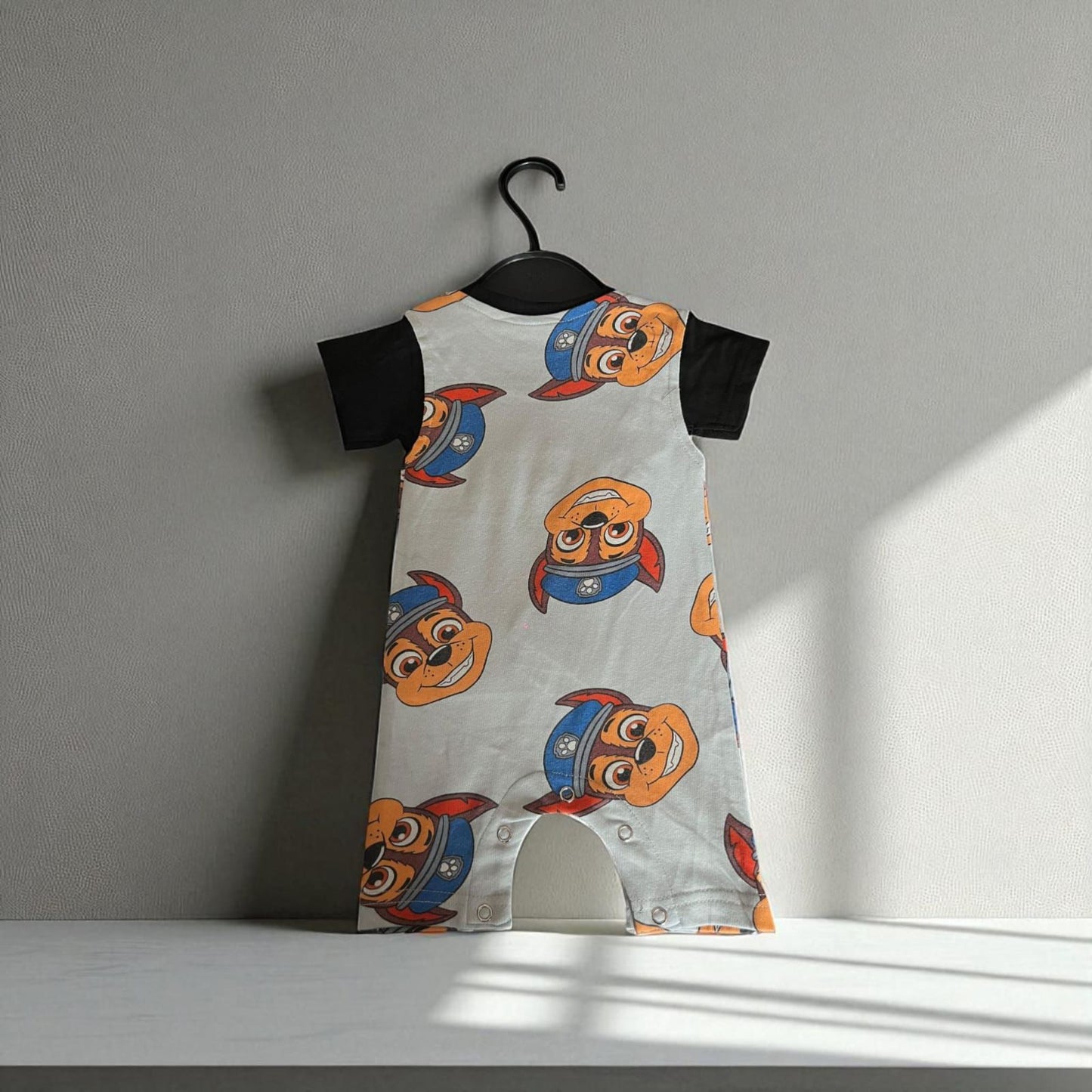 Cubtales Puppy Print Romper for Boys – Made for Play, Cuddles & Giggles