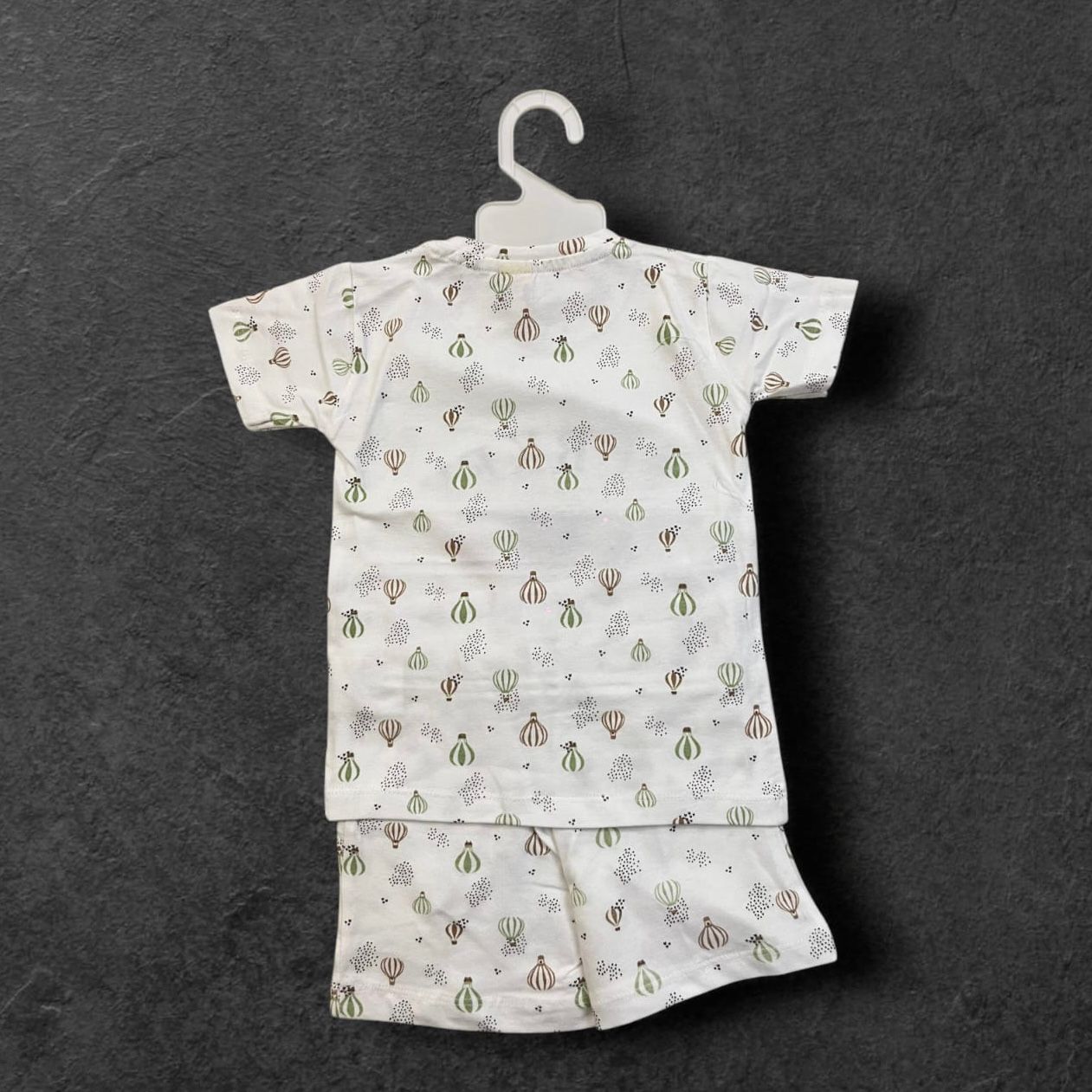 Cubtales Cappadocia Hot Air Balloon T-Shirt & Shorts Set for Boys