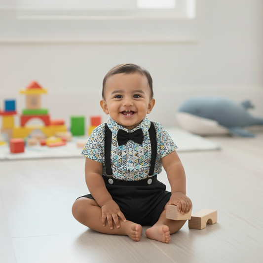 Classic Baby Romper – Soft Cotton Everyday Comfort for Newborns & Toddlers