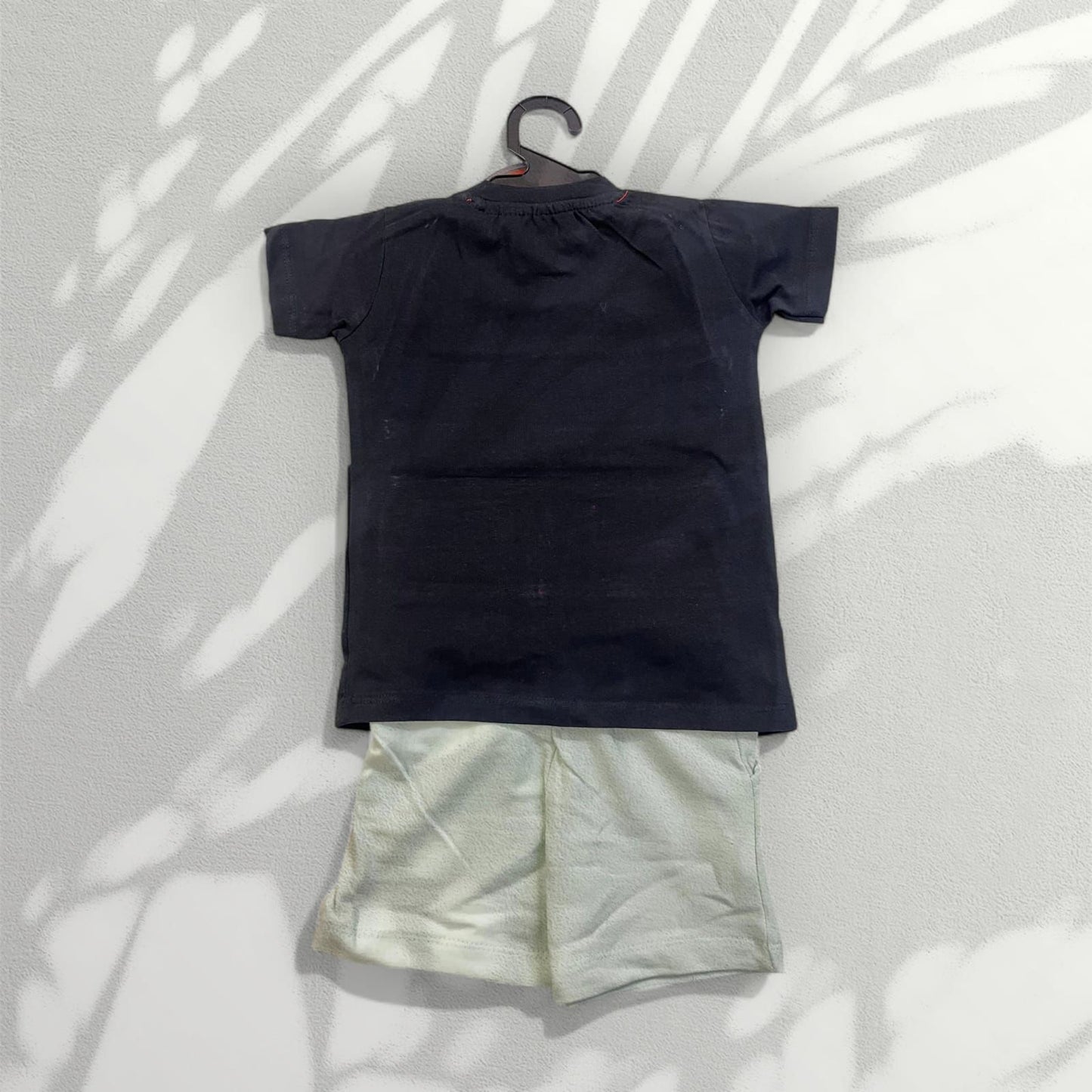 Cubtales Spider-Themed T-Shirt & Shorts Set for Boys