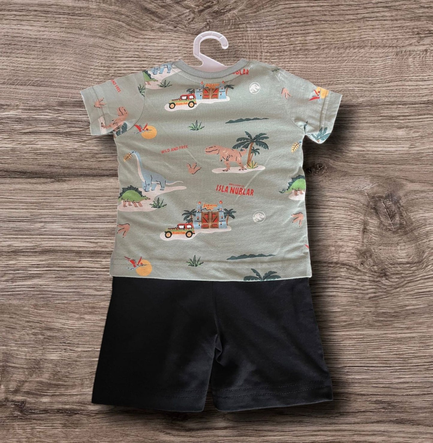 Cubtales Road Trip T-Shirt & Shorts Set for Boys