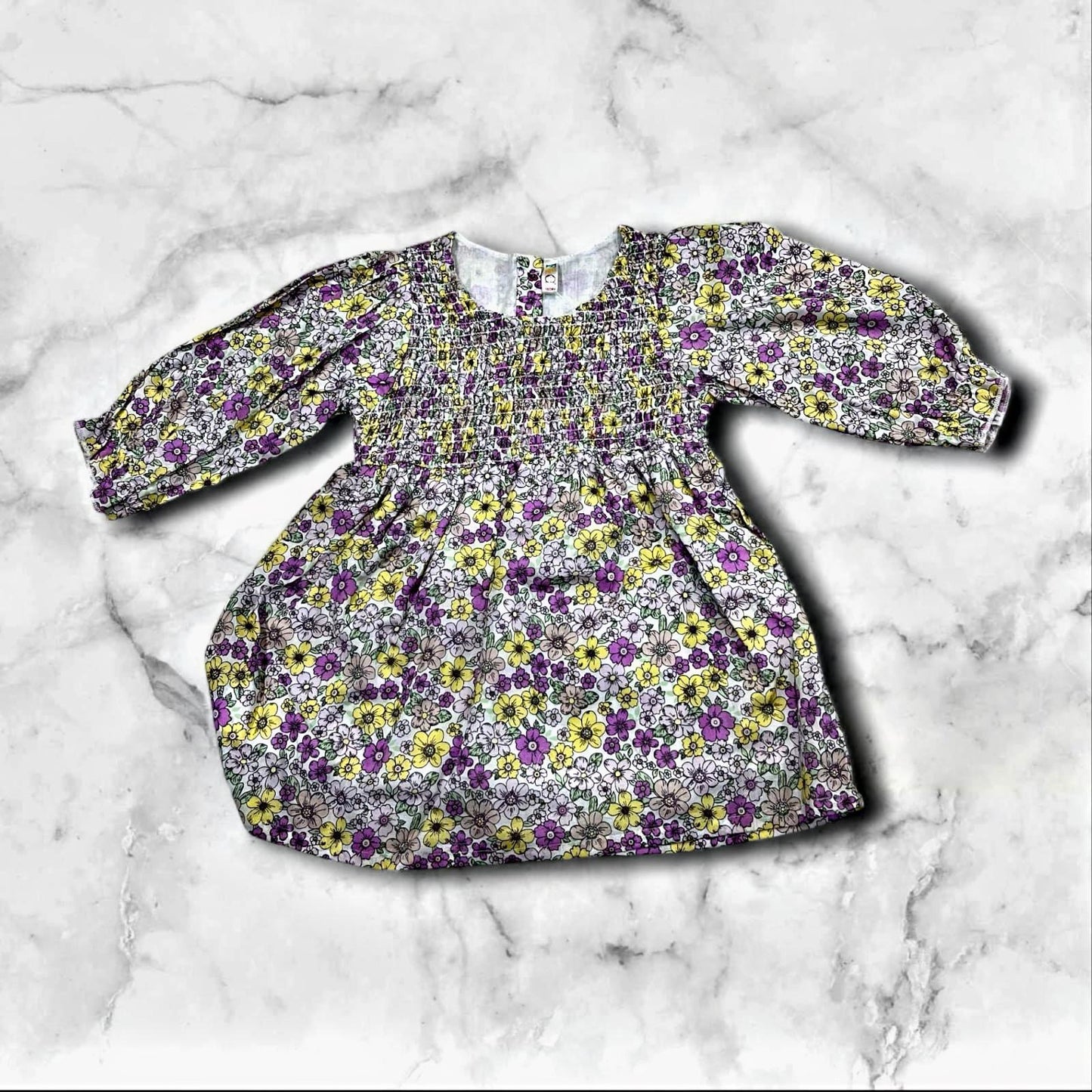 Floral Cotton Frock for Girls – Lightweight & Comfortable Fit